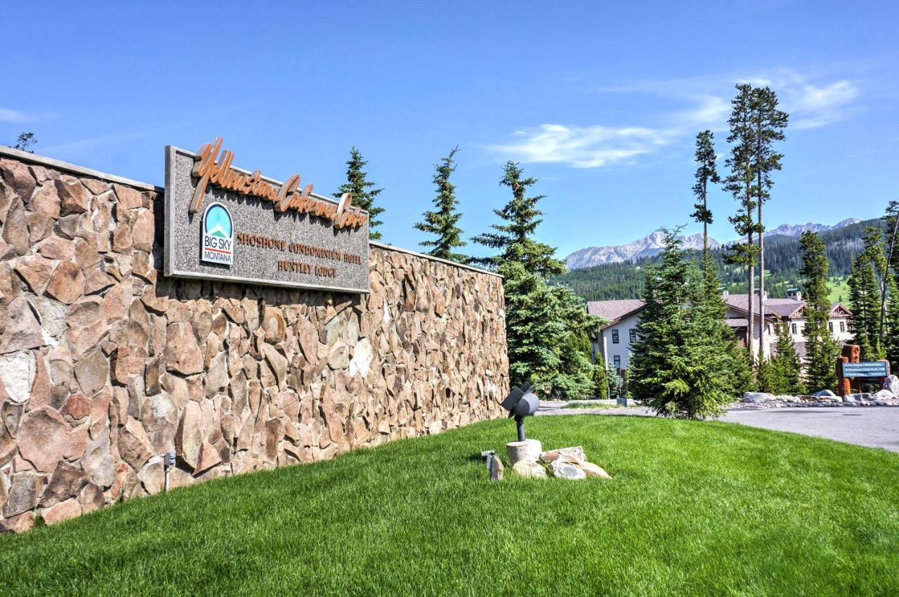 Big Sky Condo With Mountain Views, Hike, Ski And Fish! Eksteriør bilde